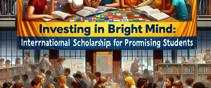 Investing in Bright Minds: International Scholarships for Promising Students